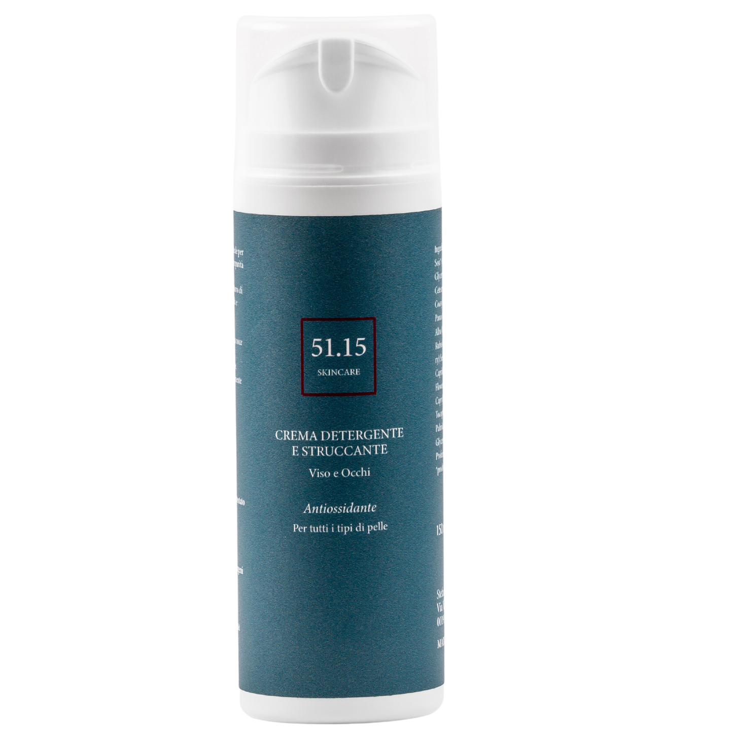 Crema detergente e struccante 150ml