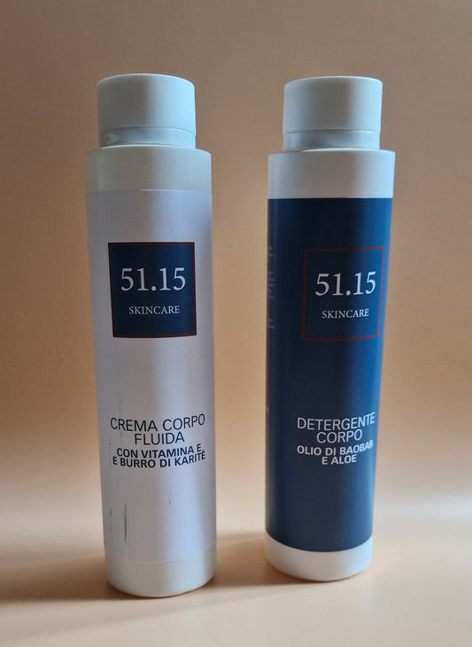 Bundle corpo - Detergente corpo + Crema corpo fluida
